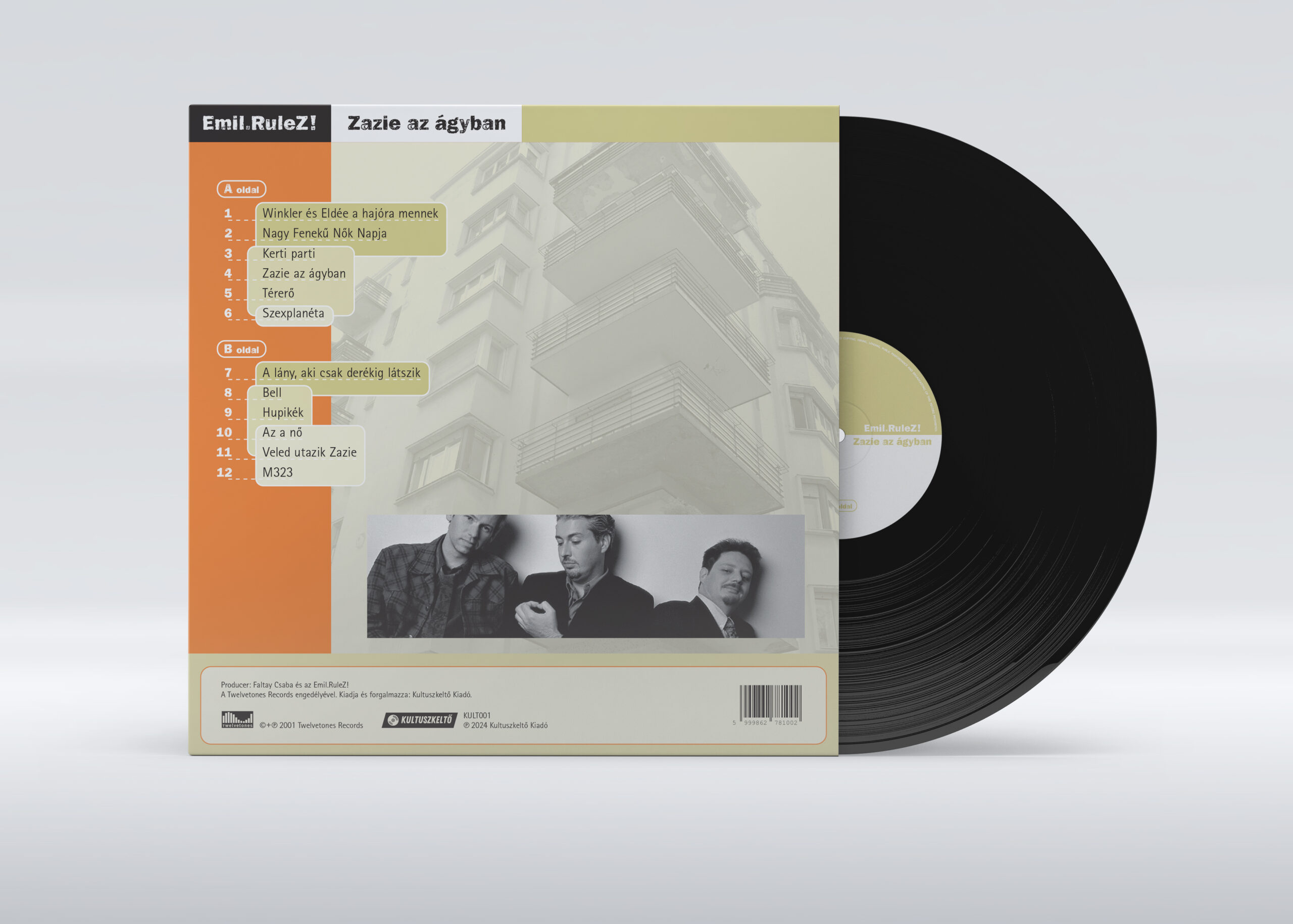 Emil.RuleZ! - Zazie az ágyban LP - Image 2